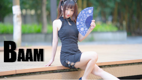 【Maruko是小丸子】★Baam★穿着旗袍来蹦迪,路人围着看,接受我的一枪吧!